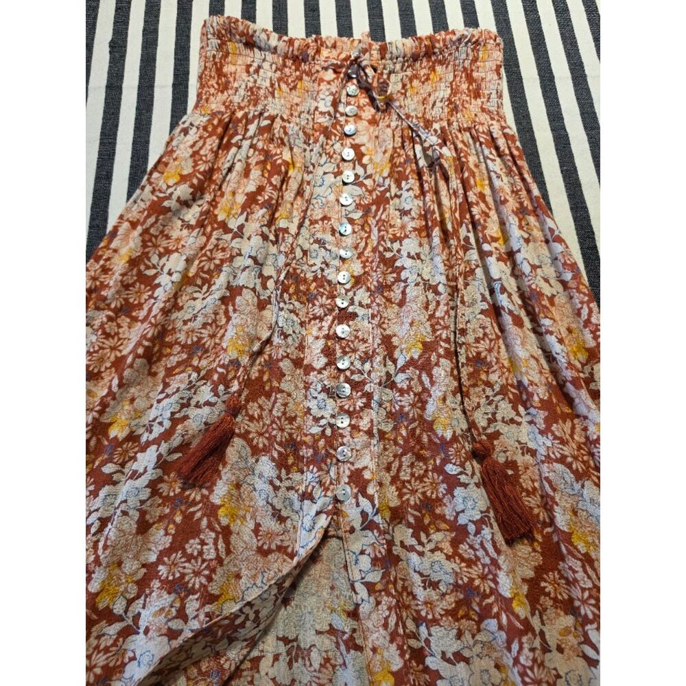 bohemian-style Cynthia Rowley floral maxi skirt Size S